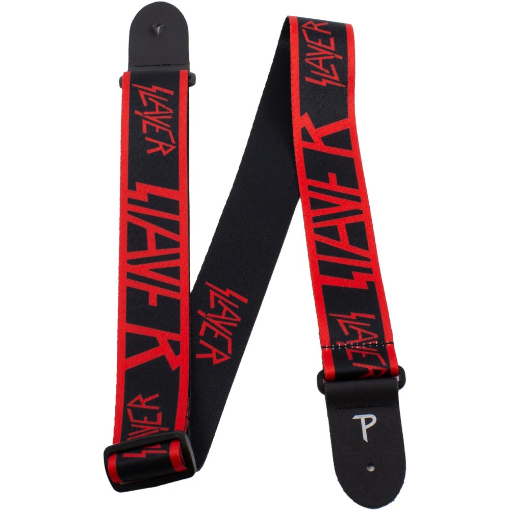 Slayer - Logo Guitar Strap - Black/Red